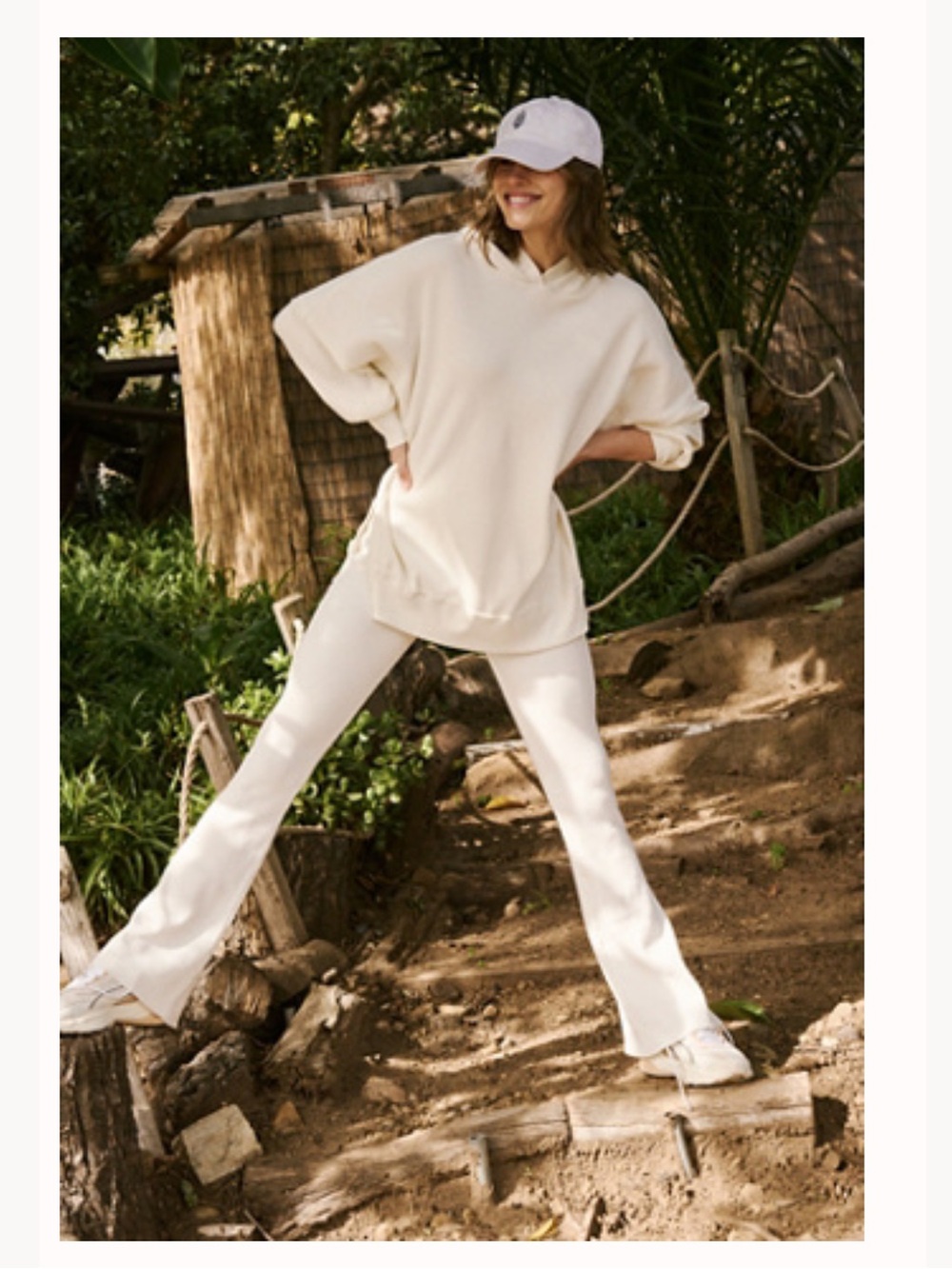 Free People On The Go FP Movement Set in Ivory